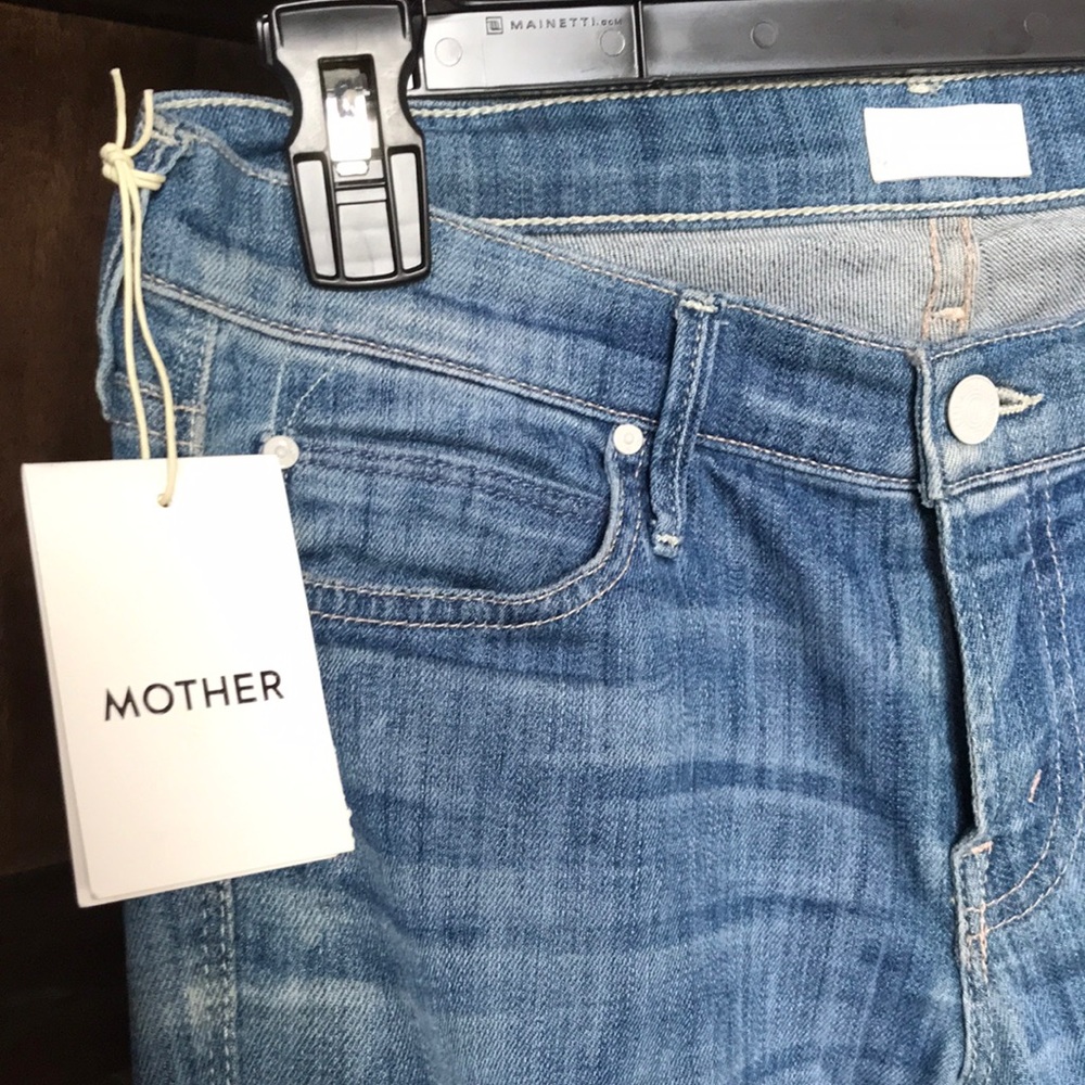 Mother frayed rascal jeans!